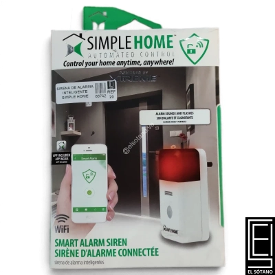 Sirena De Alarma Inteligente Simple Home