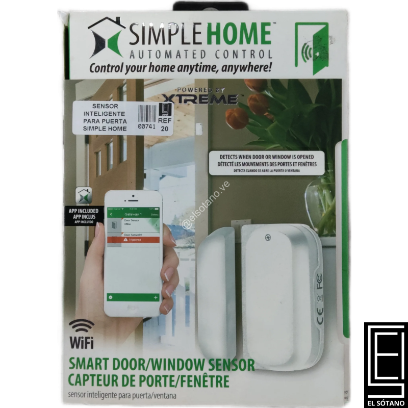 Sensor Inteligente Para Puerta Simple Home