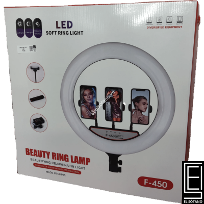 Aro De Luz Led Beauty Ring Lamp F-450