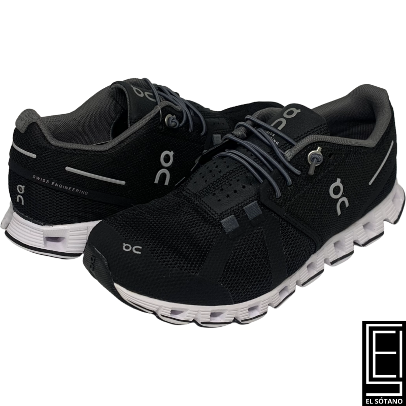 Zapatos On Cloud Black White M 190000 W 190001