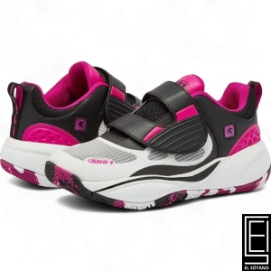 Zapatos And 1 Revel Ad90209Gwbp Negro Rosa Kids