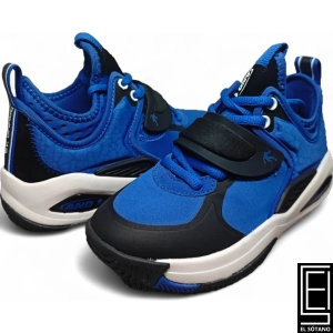 Zapatos And 1 Gamma 40 Ad90144Bd Kids Azul Negro Blanco