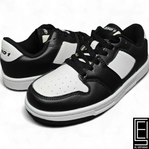 Zapatos And 1 Slam Slow Negro Blanco Ad90177Ybw