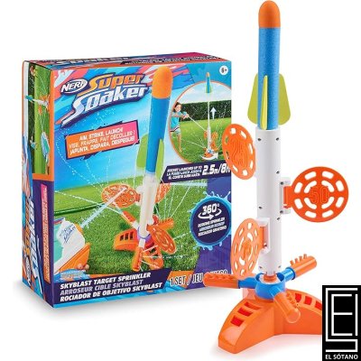 Nerf Super Soaker Skyblast - Aspersor De Lente Para Niños Al Aire 771171172437