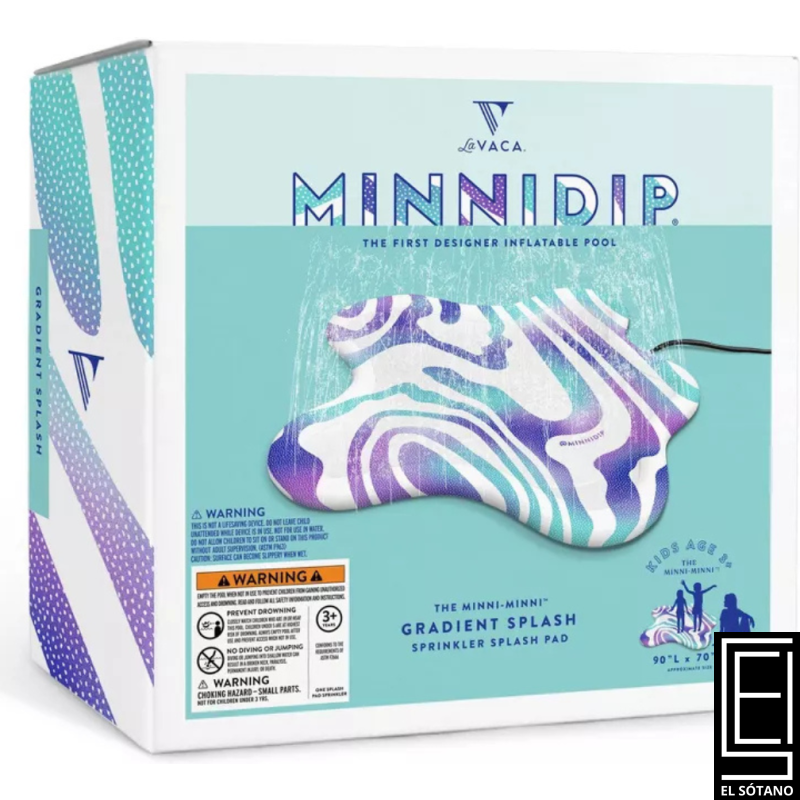 Inflable MINNIDIP salpicadura con degradado 5 L l x 70 W 810112770087