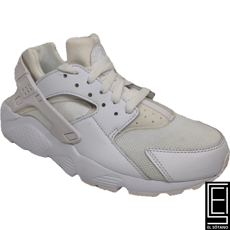 Zapatos Nike Air Huarache Run Triple Blanco