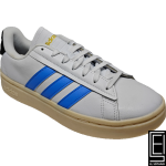 Zapatos Adidas Grand Court Alpha Franjas Azules