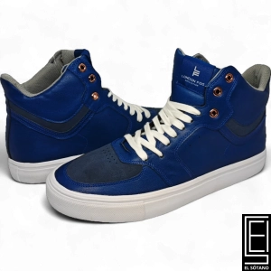 Zapatos London Fog Blake Cl30372M Azul