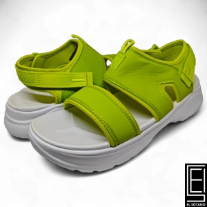 Cholas Avia Avi-Atlantic Aa50097Wkh Women Sandalias Verde Blanco