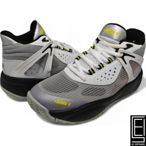 Zapatos And 1 Revel Blanco Gris Negro Ad90210Bnhx