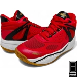 Zapatos And 1 Revel Rojo Negro Blanco Ad90210Br