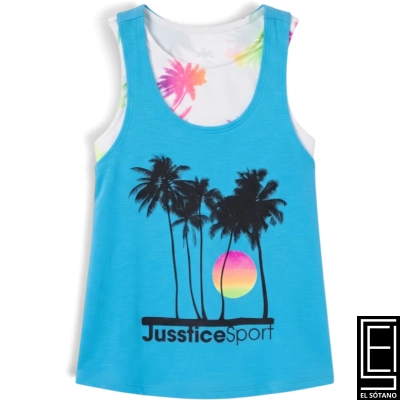 Franelilla Justice Sport Jsprt 2-Fer Tank