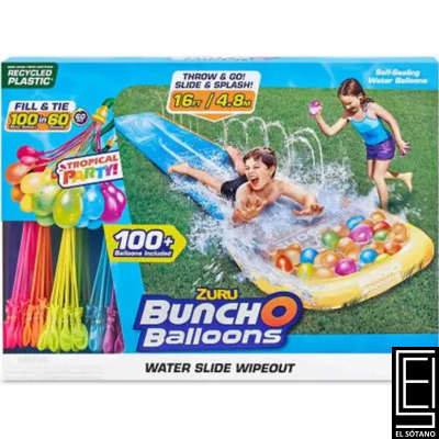 Juego De Tobogán Acuático Bunch O Balloons Tropical