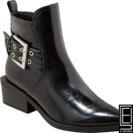 Botines Con Plantilla De Espuma Wild Fable Giovanna Hebilla Western