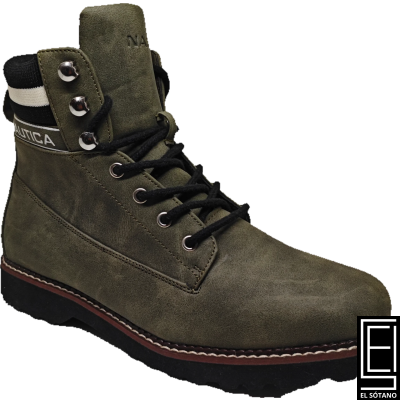 Zapatos Nautica Bota Verde