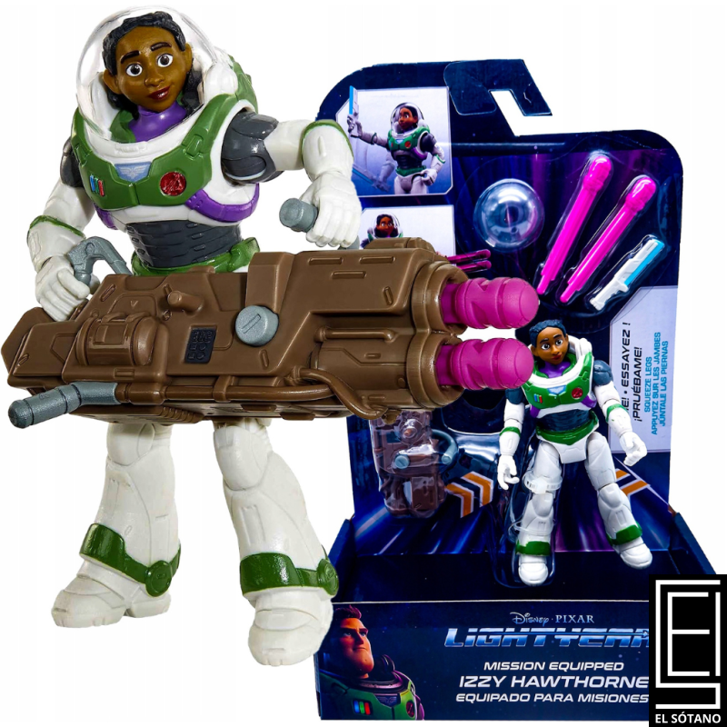 Juguete Figura De Acción De Disney Izzy Hawthorne Equipada Para La Misión 12Cm Lightyear
