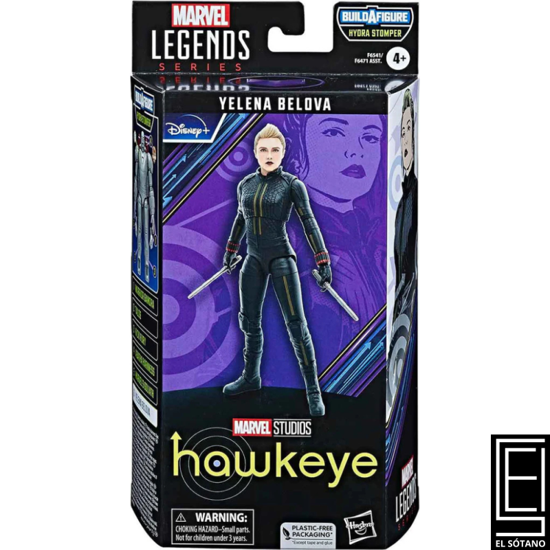 Figura De Acción De Marvel Legends Disney De 15 Cm Baf Hydra Stomper - Yelena Belova