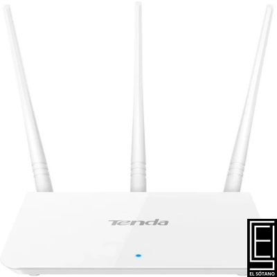 Tenda N300 Router Wifi Inalámbrico Con Antena De Alta Potencia 5Dbi F3