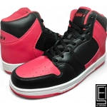 Zapatos And 1 Slam Mid Rojo Negro Ad90178Mbr