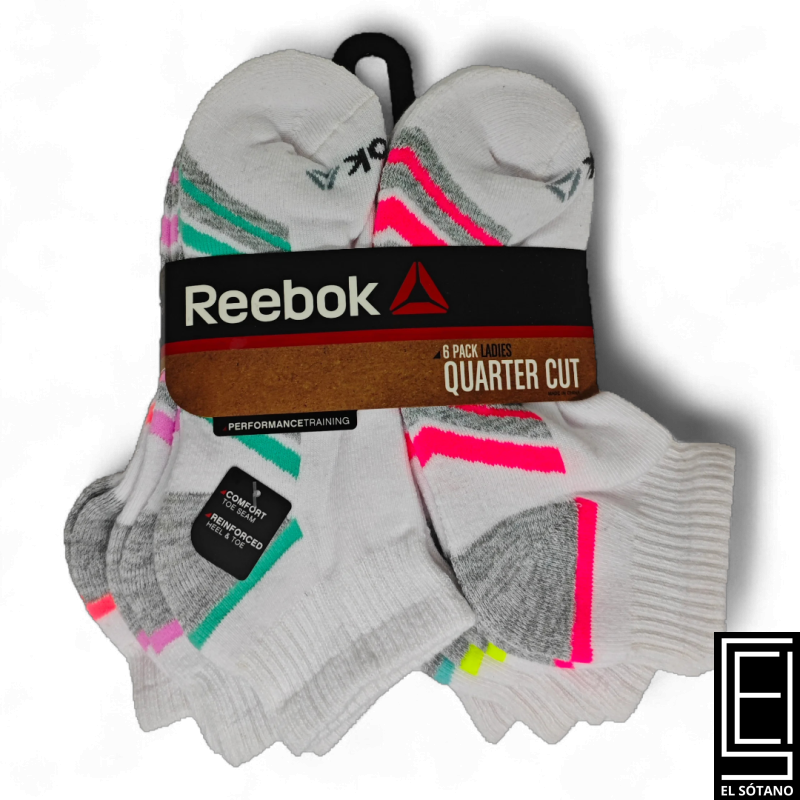 Medias Reebock Rdw173Qt06 Set De 6 Pares