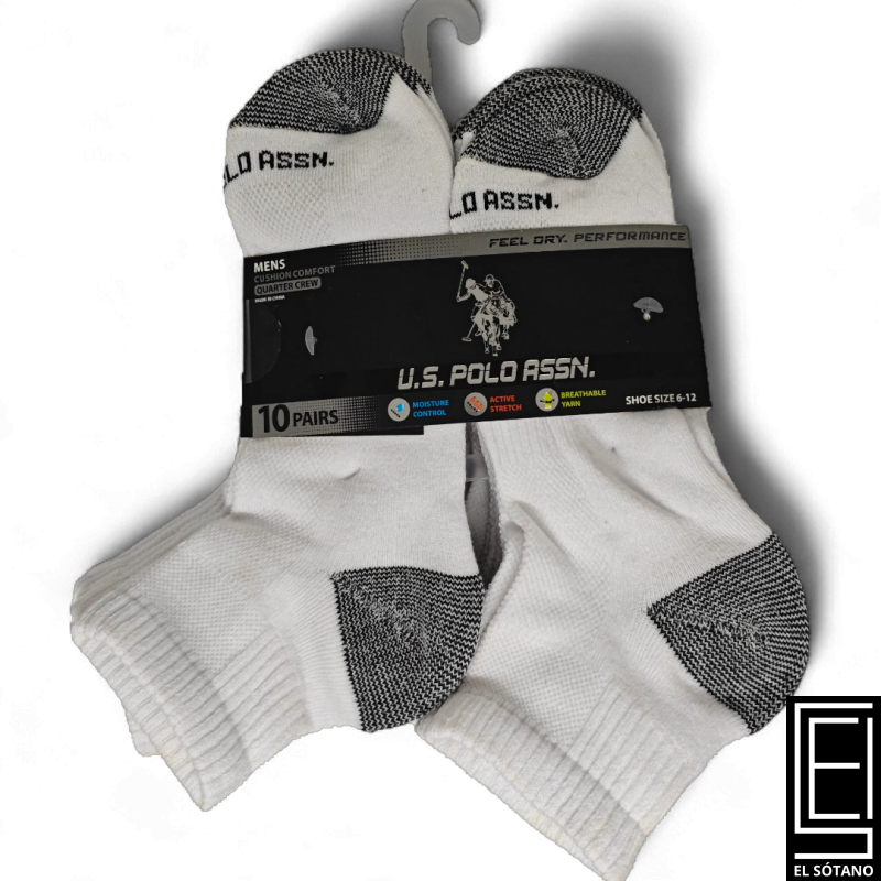 Medias Us Polo Rssn Y3118B-Hc 10 Pares