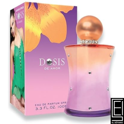 Perfume Dosis De Amor Fragancia Mandarina Vainilla 100 Ml