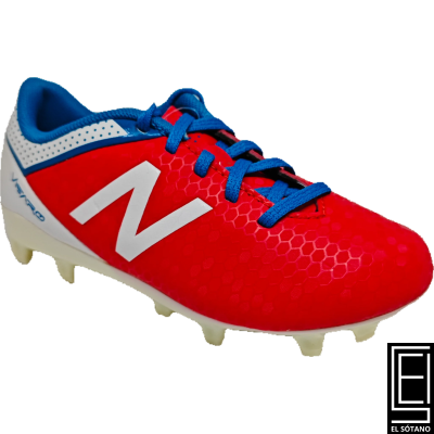 Tacos New Balance Visaro Control Fg En Color Rojo Atómico