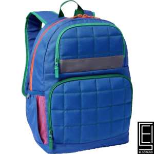 Bolso Bulto Mochila Morral Infantil Novedosa De 17 Pulgadas Acolchada Color Azul - Cat Amp Jack Tiendas El Sótano