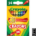 Crayola 24 Crayones Útiles Escolares Para Niños Imprescindibles Para El Aula De Arte - Regalo Para Colorear Para Maestros - Edades 3 8