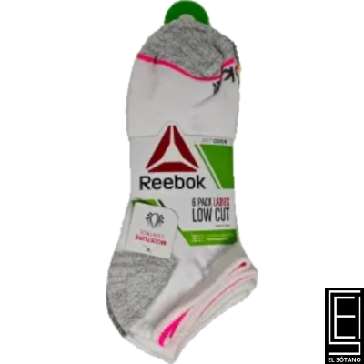 Medias Reebock Rdw201Lc23 Set De 6 Pares