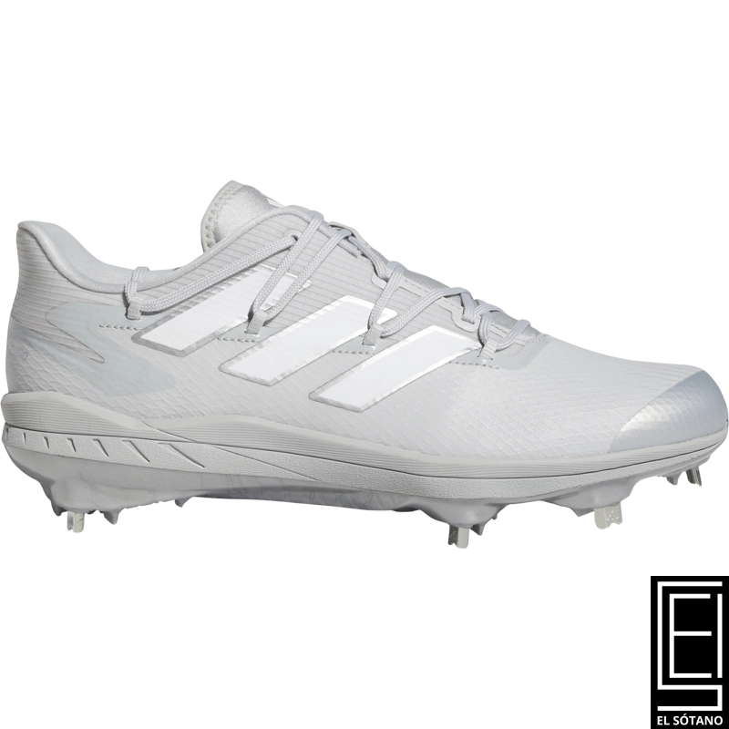 Tacos Adidas Adizero Afterburner 8 Metal Grey Beisbol