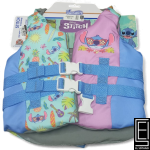 Chaleco Salvavidas Disney Stitch Con Un Peso De Entre 15 Y 25 Kg