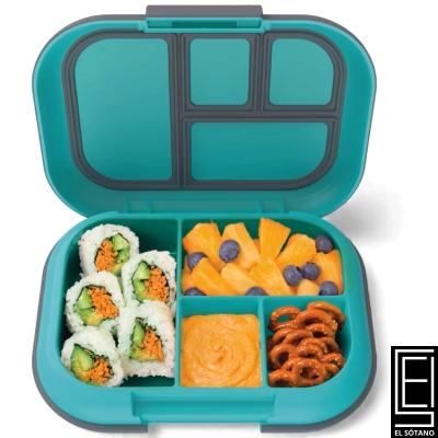 Lonchera Porta Comida Fiambrera Bentgo Kids Chill Solución Tipo Bento 4 Compartimentos Y Bolsa De Hielo Extraíble