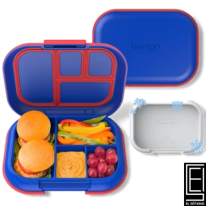 Lonchera Porta Comida Fiambrera Bentgo Kids Chill A Prueba De Fugas Azul