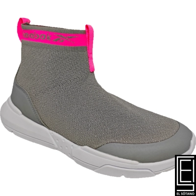 Zapatos Reebok Botin Tipo Media Gris