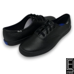 Zapatos Keds Champion Modelo Oxford En Cuero Negro
