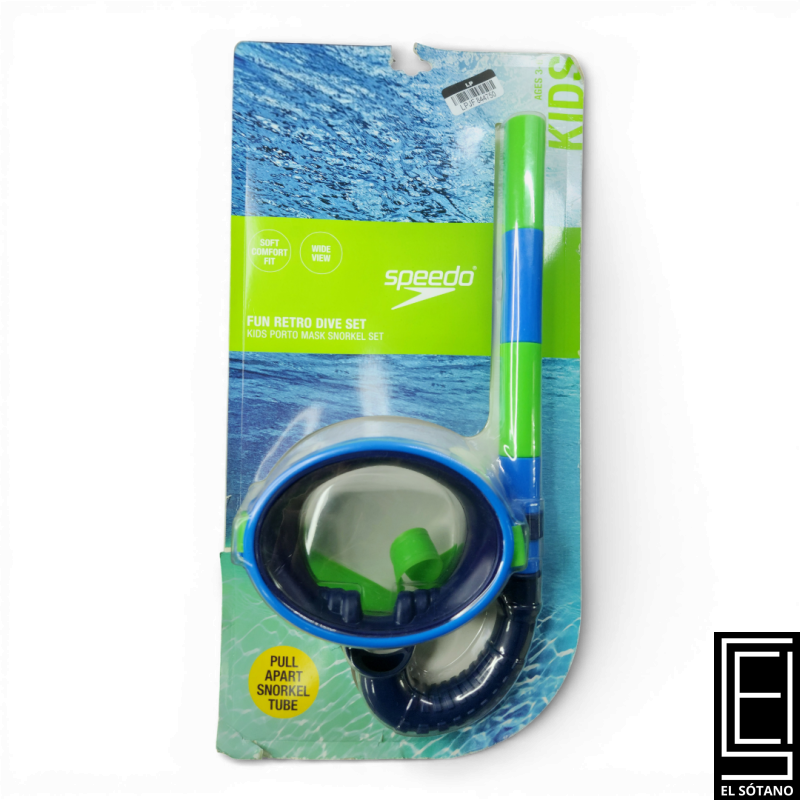 Divertido Set De Buceo Retro Speedo
