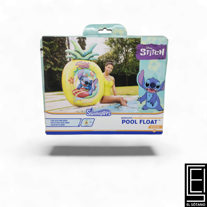 Flotador De Piscina De Gran Tamaño Stitch Disney