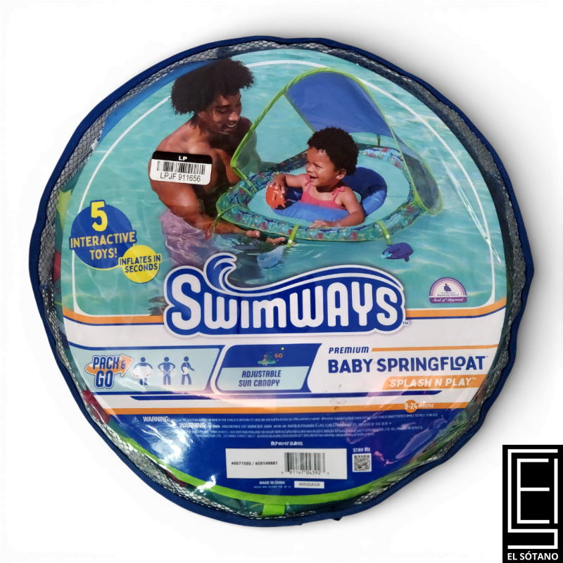 Flotador De Primavera Premium Para Bebés Splash N Play