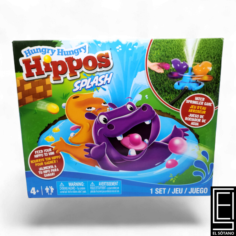 Juguete De Rociadores De Agua Hungry Hungry Hippos