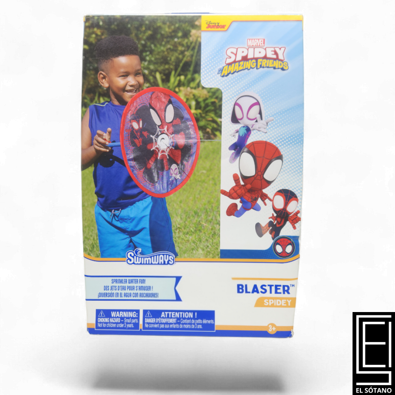 Lanzador De Escudo Acuático Spidey Y Sus Asombrosos Amigos Marvel