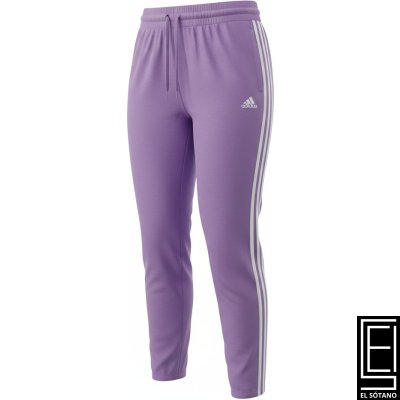 Pantalón Deportivo Adidas Essentials 3-Stripes Morado