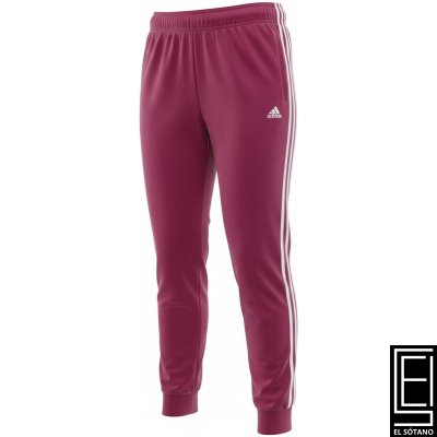 Pantalón Deportivo Adidas Essentials 3-Stripes De Color Granate