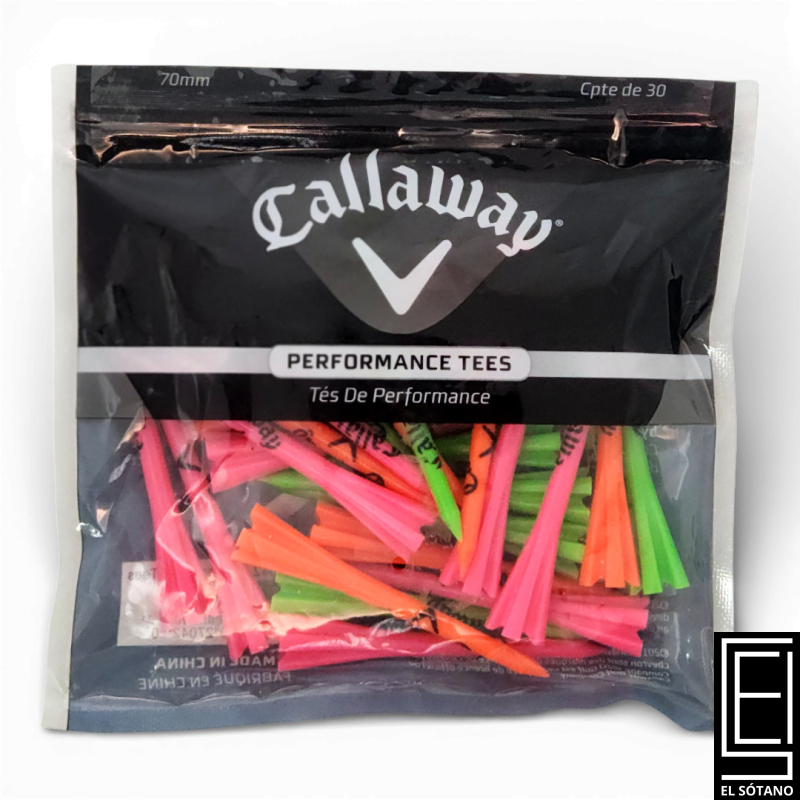 Tees De Golf De Alto Rendimiento Callaway Set 30