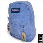 Bolso Morral Jansport Cross Town Plus Remix Azul Corduroy