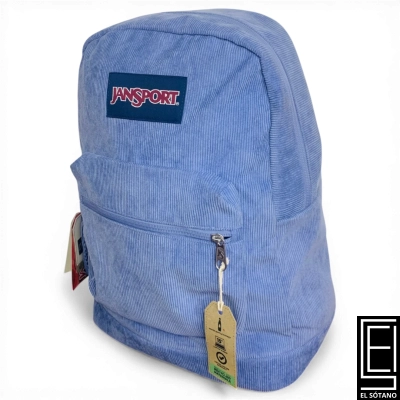 Bolso Morral Jansport Cross Town Plus Remix Azul Corduroy
