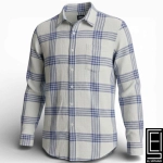 Camisa Land End Casual De Cuadro