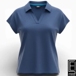Chemis Land End Cuello En V Azul Oscuro