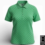 Chemis Land End Verde Lunares Blancos