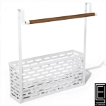 Organizador De Metal Perforado Para Colgar En La Puerta Color Blanco - Brightroom Almacenamiento De Cocina Debajo Del Fregadero Plancha Limpieza Localizada